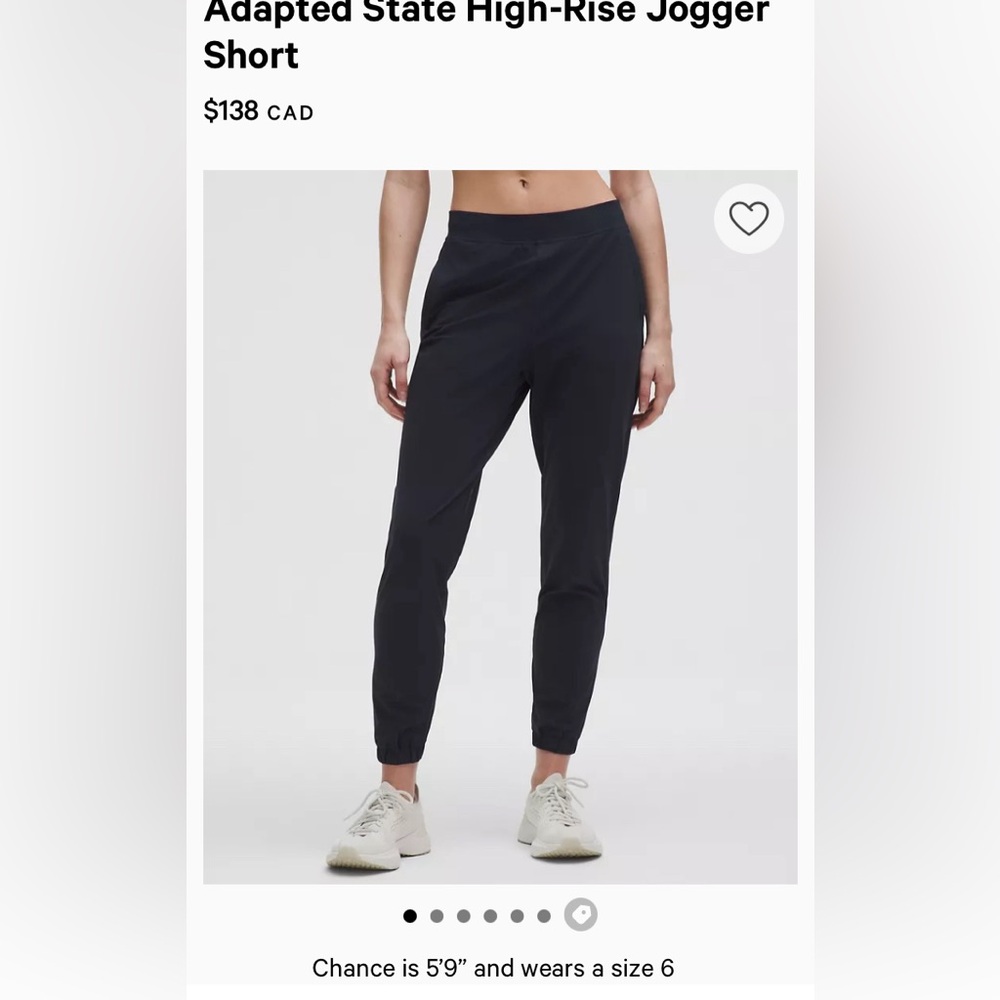 lululemon Adapted State Hi-Rise Jogger